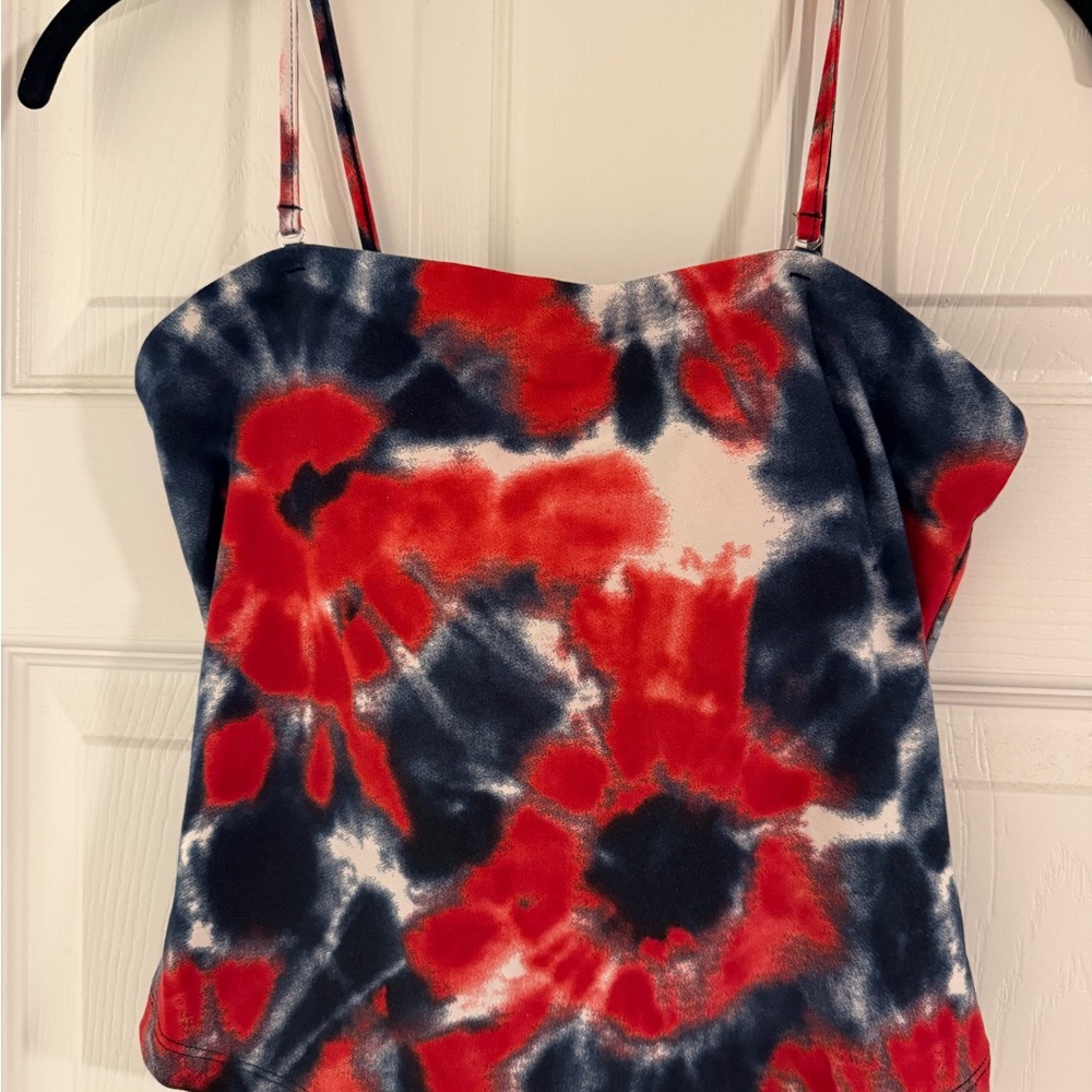 Tie-Dye Spaghetti Strap Top